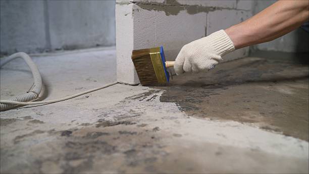 SJ Waterproofing Pros Waterproofing coverage map for Utica, IN and surrounding area